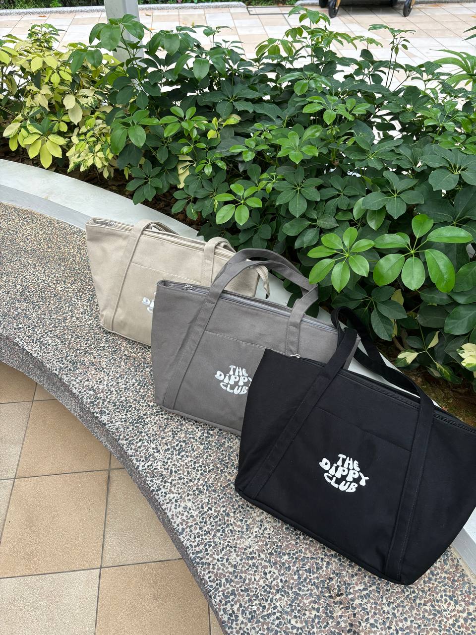 Black canvas carrier